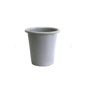 Mugs Cups Tumblers: Dishy Enamel Tumbler - Soft Grey