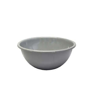 Dishy Enamel Noodle / Cereal Bowl - Soft Grey