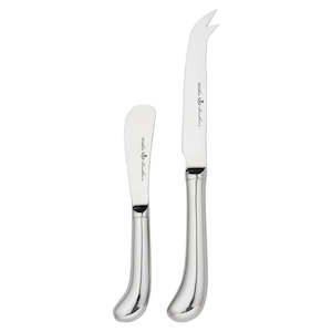 Wilkie Brothers Stirling Cheese Knife Set