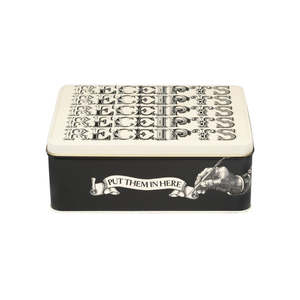 Gift Packaging Nz: Elite Tins Typography Receipts Tin