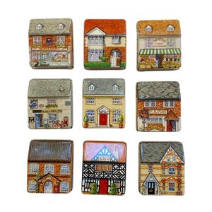 Dana Kubick Inside, Outside House Tins