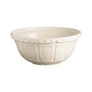 Bread Making Supplies: Mason Cash Cream Colour Mixing Bowl (2 sizes available)