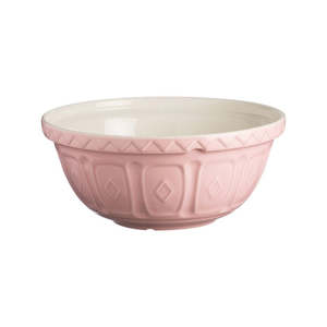 Bread Making Supplies: Mason Cash Powder Pink Colour Mixing Bowl (29 cm)