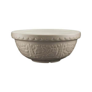 Bread Making Supplies: Mason Cash In The Forest Owl Mixing Bowl – Stone (26 cm)