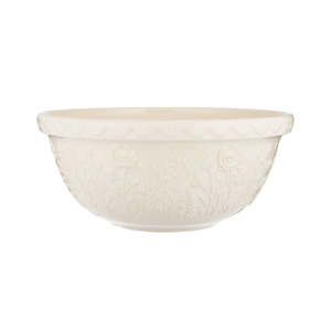 Bread Making Supplies: Mason Cash In The Meadow Rose Mixing Bowl – Cream (29 cm)