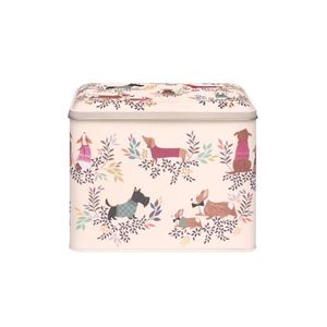 Sara Miller Dapper Dogs Extra Large Caddy Tin