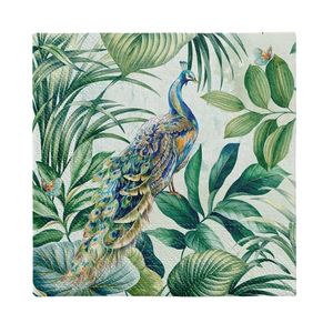 PAW Paper Napkins - Peacock