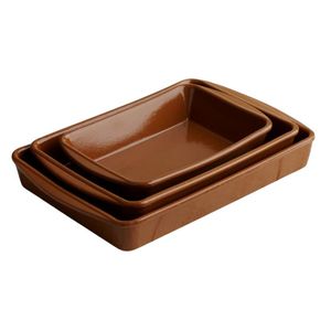 Regas Spanish Terracotta Rectangular Bakers (3 sizes)