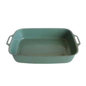 Dishy Enamel Lasagne Pan - Tarragon