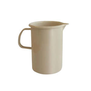 Dishy Enamel Measuring Jug - Almond