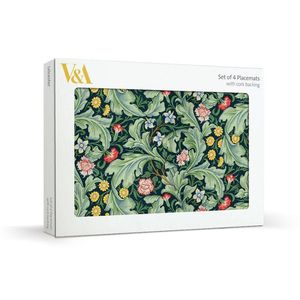 Museums & Galleries V&A Placemats – Leicester Wallpaper (Set of 4)