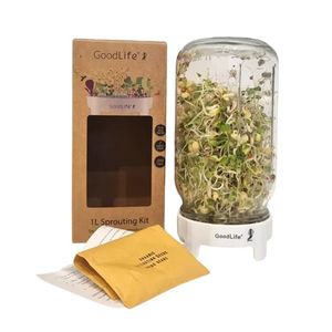 Sprouting Seeds Kits: GoodLife Sprouting Kit Gift Set