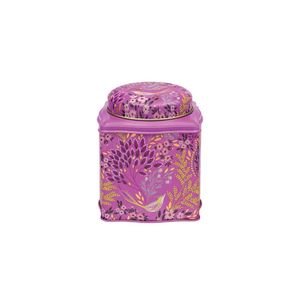 Infused Drinks Herbal Teas: Sara Miller Mauve Songbird Tea Caddy