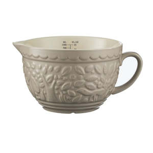 Bread Making Supplies: Mason Cash In The Forest Measuring Jug – Stone (1 L)