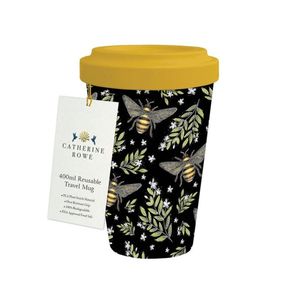 Museums & Galleries PLA Travel Mug – Bee Pattern
