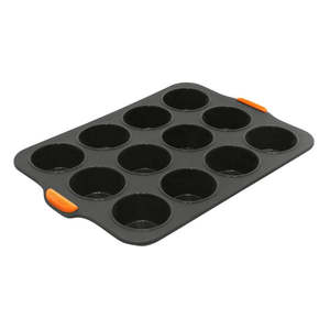 Baking Oven Dishes: Bakemaster Silicone Muffin Pan – 12 Cup