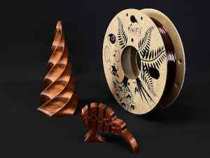 Burnt Amber rPETG, 100% Recycled, 1.75mm, 250g