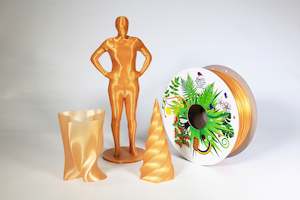 Gold rPLA pro, 100% Recycled, 1.75mm, 1kg