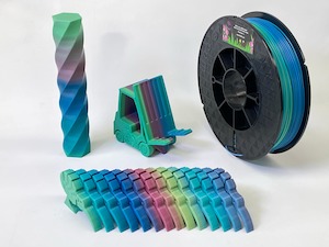 Rustic Rainbow, rPLA pro, 100% Recycled, 1.75mm, 500g