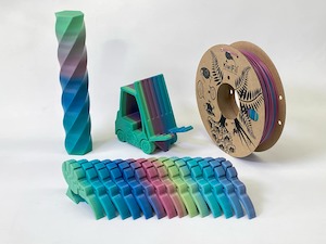 Rustic Rainbow, rPLA pro, 100% Recycled, 1.75mm, 250g