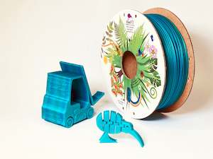 Rainbow "Sparkly Green Ocean", rPLA pro, 100% Recycled, 1.75mm, 1kg