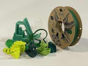 "Recycled Green" rPLA pro, 100% Recycled 3D PRINTS, 1.75mm, 250g