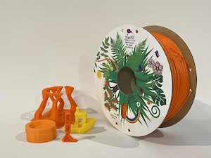 "Recycled Orange", rPLA pro, 100% Recycled 3D PRINTS, 1.75mm, 1kg