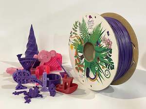 "Recycled Purple", rPLA pro, 100% Recycled 3D PRINTS, 1.75mm, 1kg