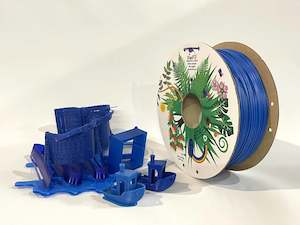 "Recycled Blue", rPLA pro, 100% Recycled 3D PRINTS, 1.75mm, 1kg