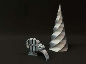 Silver, Silk rPLA, 90% Recycled, 1.75mm, 250g