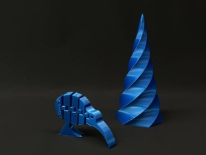 Blue, Silk rPLA, 90% Recycled, 1.75mm, 1kg