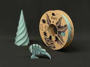 Green Marble WoolyFil rPLA, Recycled PLA with NZ wool, 250g