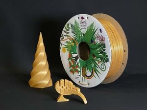 Gold rPETG, 100% Recycled, 1.75mm, 1kg