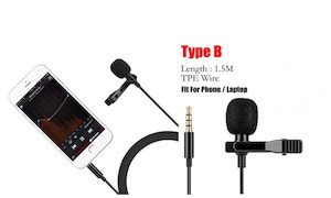 Products: 3.5mm Jack Lavalier Lapel Tie Clip Microphone – TradeMaster