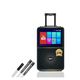 All in 1 Karaoke Machine Touch Screen, Bluetooth party speaker with Wireless microphone