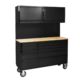 55 Inch 12 Drawers Black Tool Chest workbench
