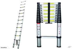 Ladder Telescopic Aluminium Extension Ladder 3.2m