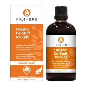 Childrens Natural Wellness: Organic De-Stuff for Kids