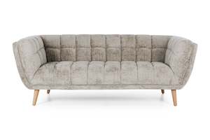 Towelie 3 seater sofa - Pearl Grey