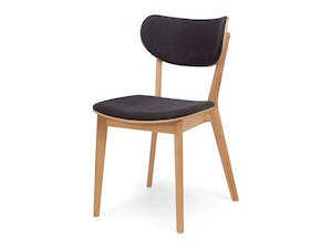 Dining Chairs: Zurich Dining Chair - Dark Grey