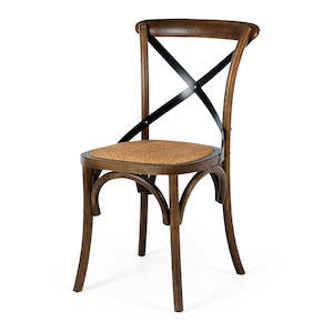 Dining Chairs: Villa Dining Chair - Deep Oak
