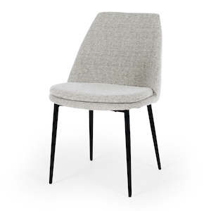 Dining Chairs: Mia Dining Chair - Light Grey