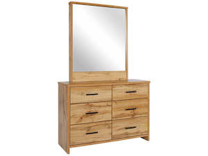 Dresser: Nova 6 Drawer Dresser