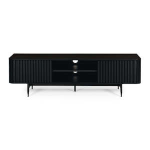Entertainment Unit: Linea TV Unit - All Black