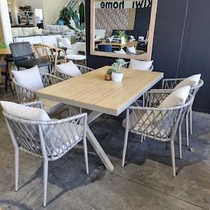 Tahiti Outdoor 7 Piece Dining Set
