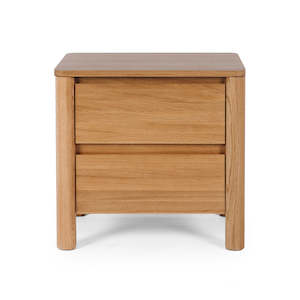 Bedside Tables: Meiko 2 Drawer Bedside