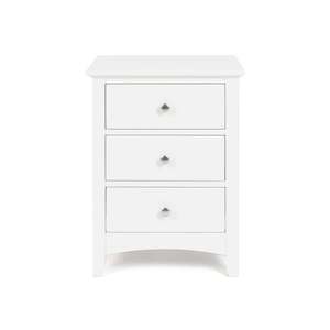 Bedside Tables: Jessica 3 Drawer Bedside Table