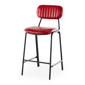 Barstools Nz: Datsun Barstool Vintage Red