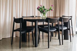 Furniture Sale Clearance: Kontur & Niles Dining Set - Black (7pce)