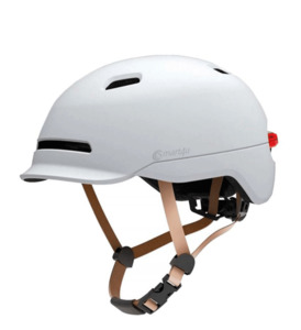 Accessories - Kiwi Hoverboard & Scooter: White Medium Smart4u SH50U Smart City Commuter Bling Helmet - Kiwi Hoverboard & Scooter